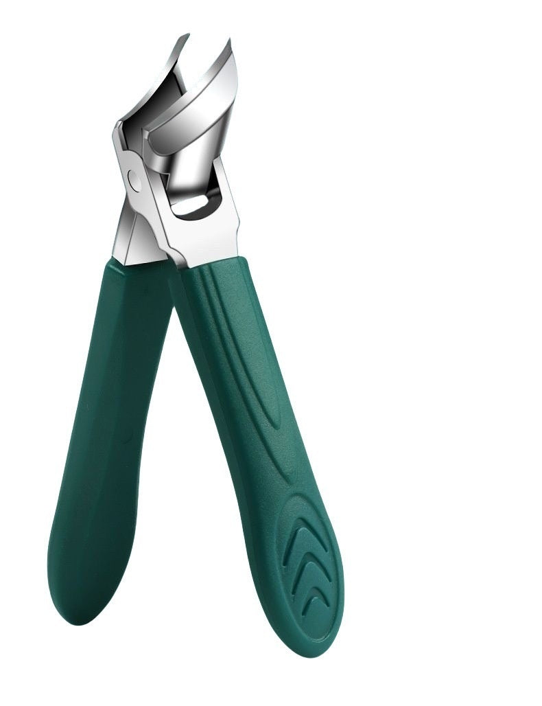 Large Opening Nail Clippers Anti-splash Bevel Nail Groove Special Pointed