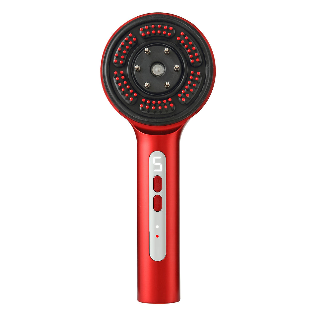 Three Gear Vibrating Massage Comb Household Spray Massage Comb