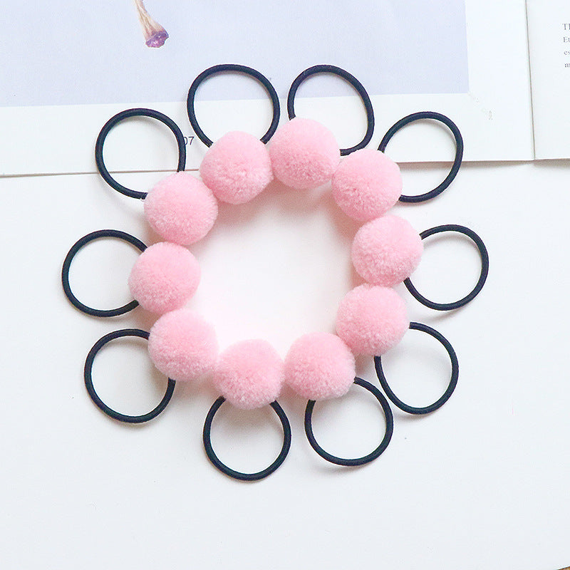 Children's Colored Hairball Headband