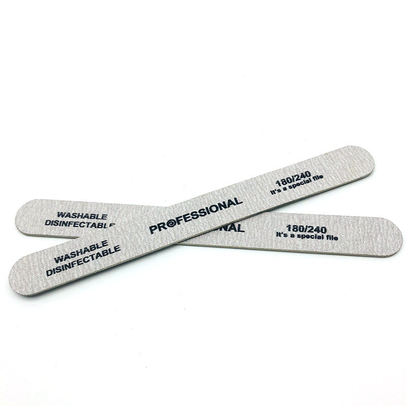 Wood Chip File Veneer Nail Rubbing Double-sided Shaping Sanding Strip