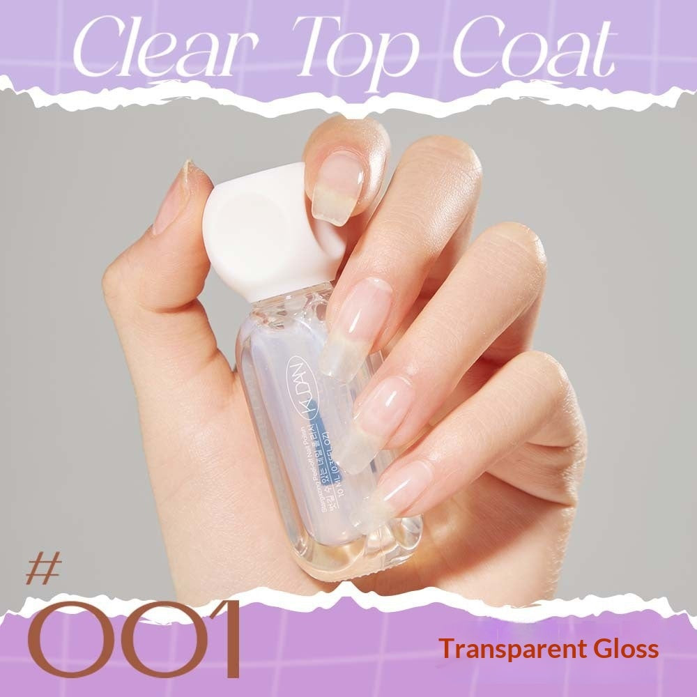 Kudan Water-based Clear Nail Polish For Protecting And Shining Nails
