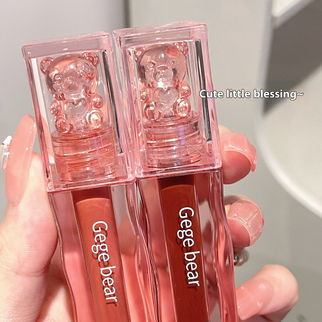 Rich Moist Ice Transparent Lip Lacquer Water Light Mirror
