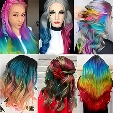 Hair Dye Comb Disposable 10-color Hair Dye Chalk Colorful Dye Dye Hair Colorful Stick
