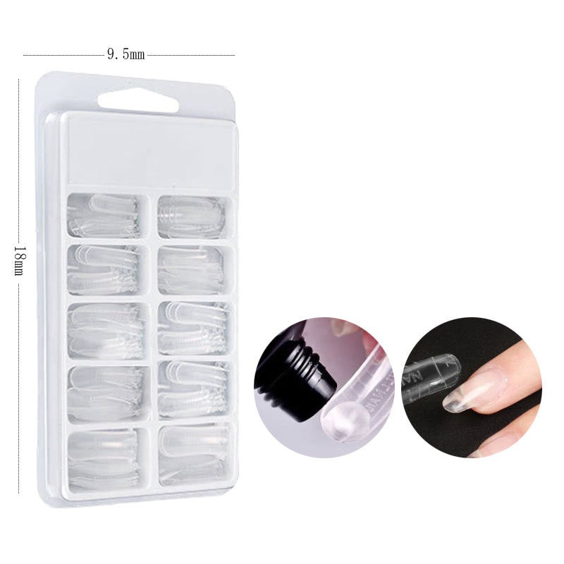 Nail Extension Glue Nail Mold Paperless Holder