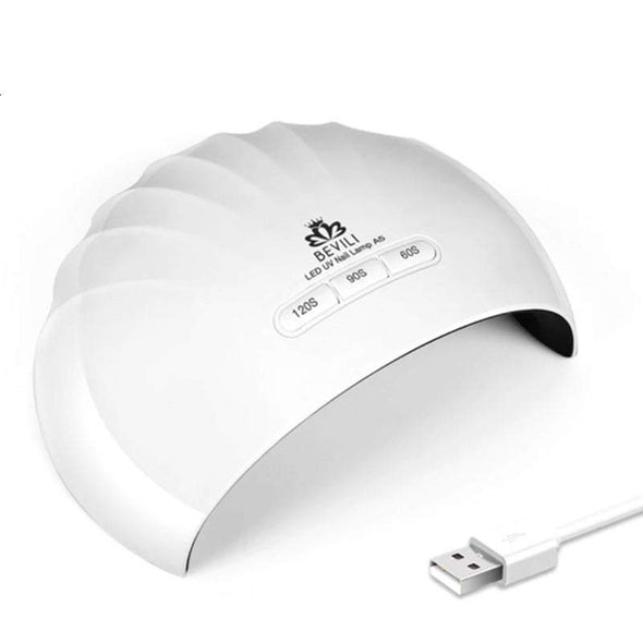 Bevili Small Portable Quick-drying Nail Polish Glue Toaster Lamp Dryer