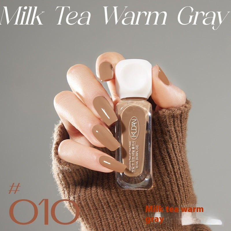 Kudan Water-based Nail Polish Peelable Quick-drying Baking-free Long-lasting Summer Macaron Popular Color