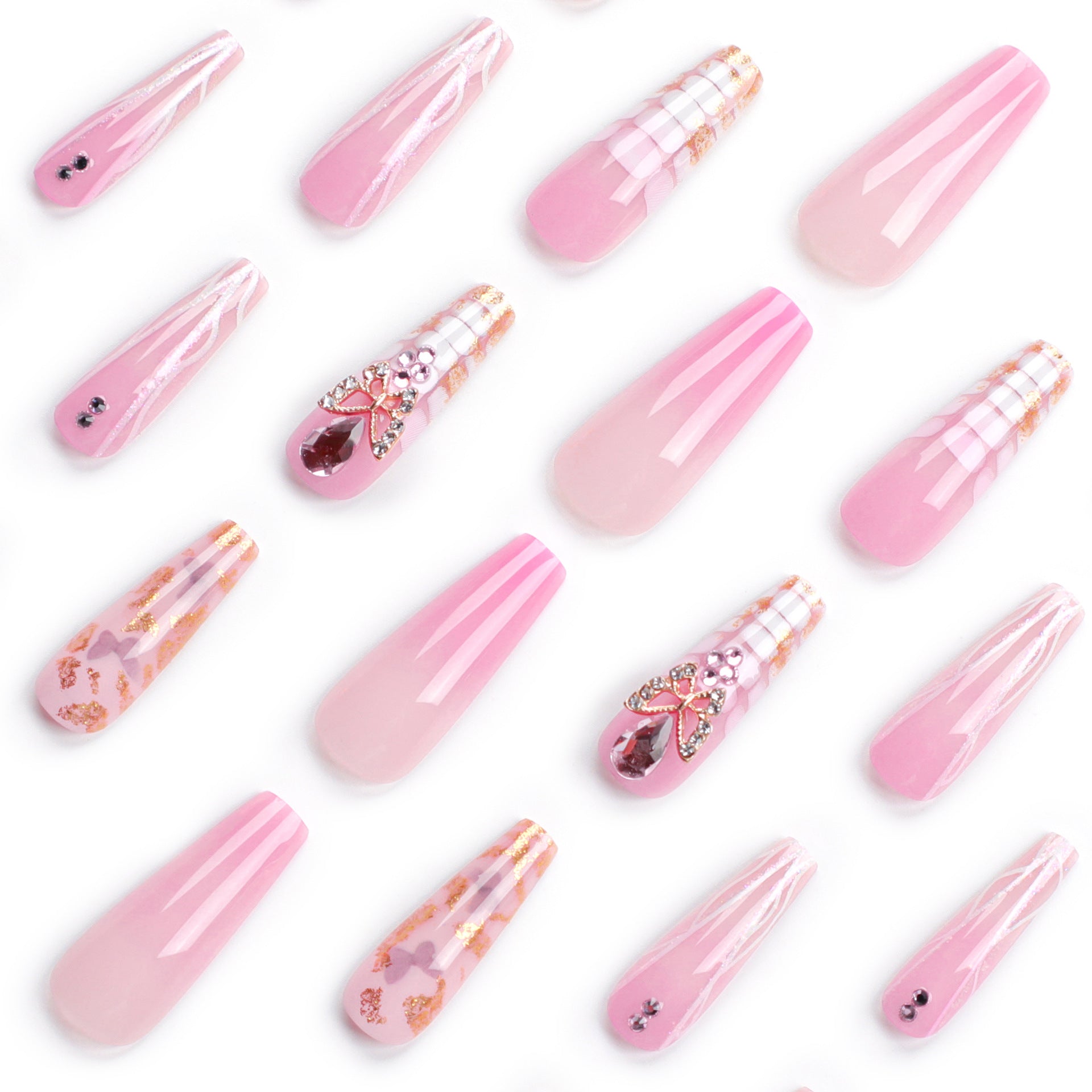 Women's Fashion Personalized Wearable Nail Sticker