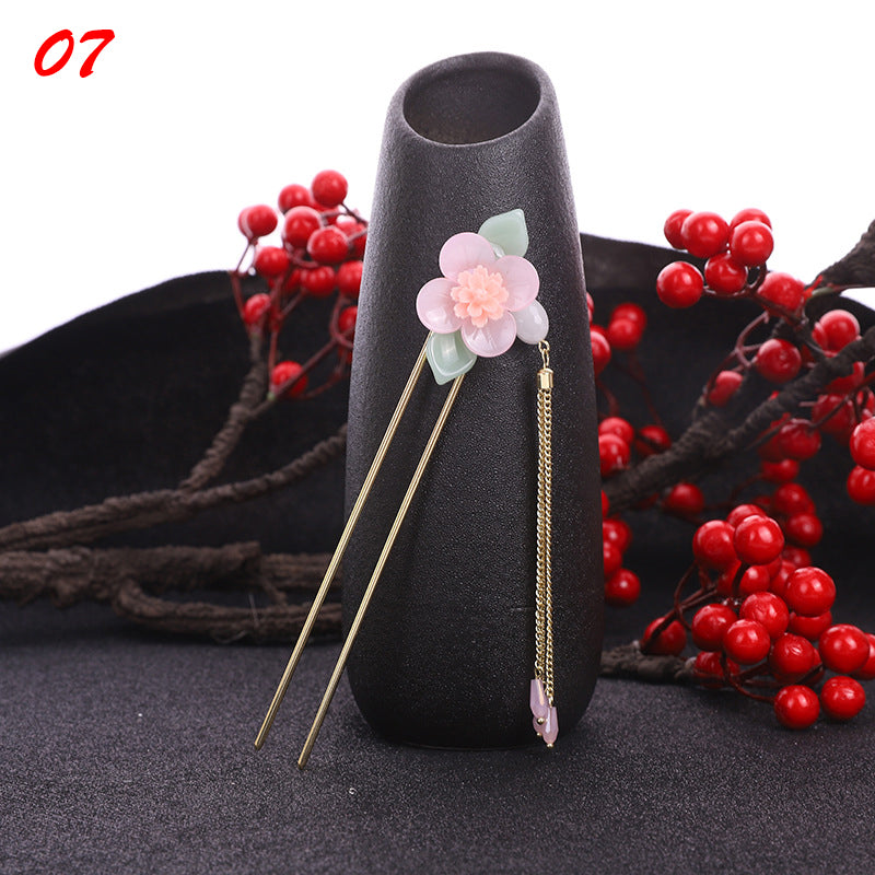 Antique Hairpin Plate Hair Fringe Comb Simple Atmosphere