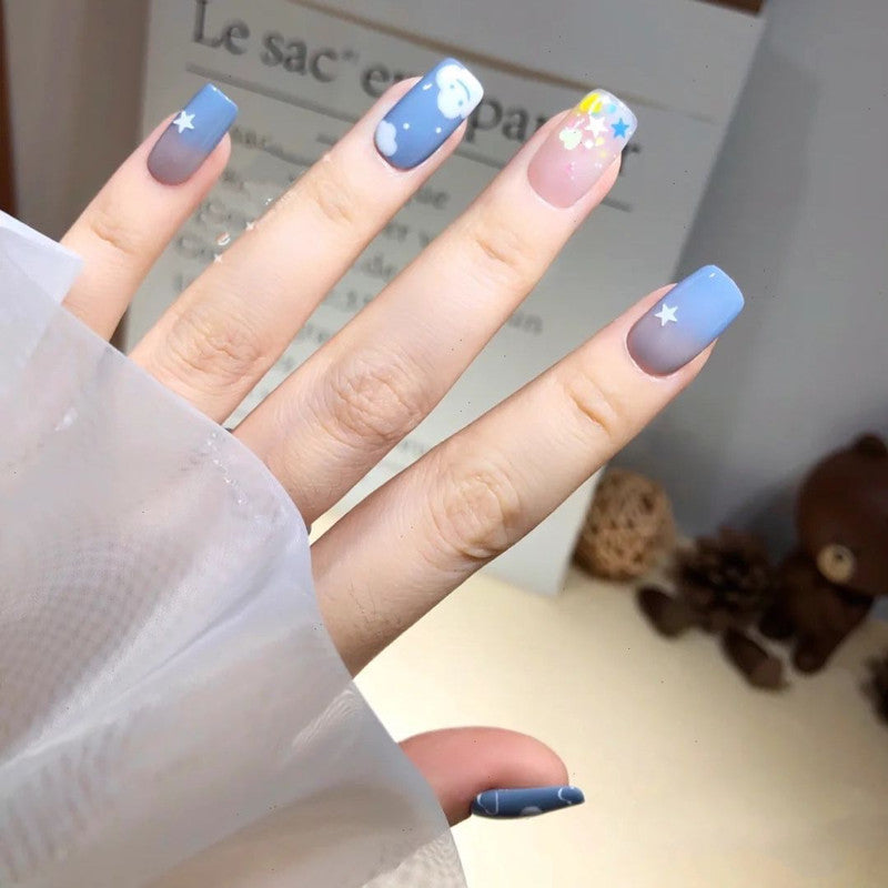 Handmade Custom Wearing Nail Patch Phototherapy Nail