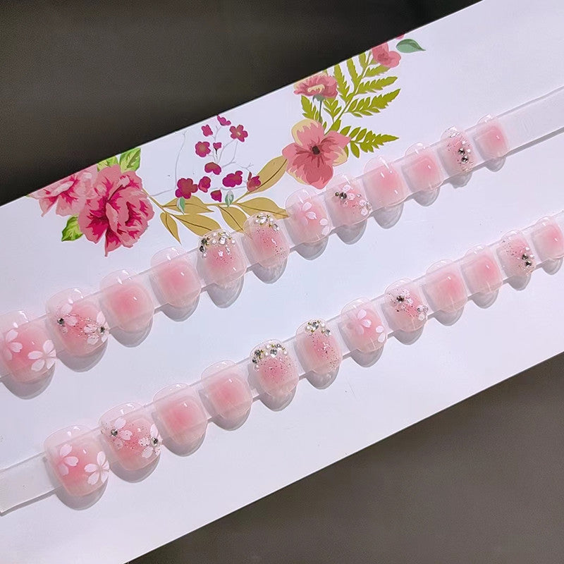 Rose Flower Beads Blush Wear Armor With Diamond