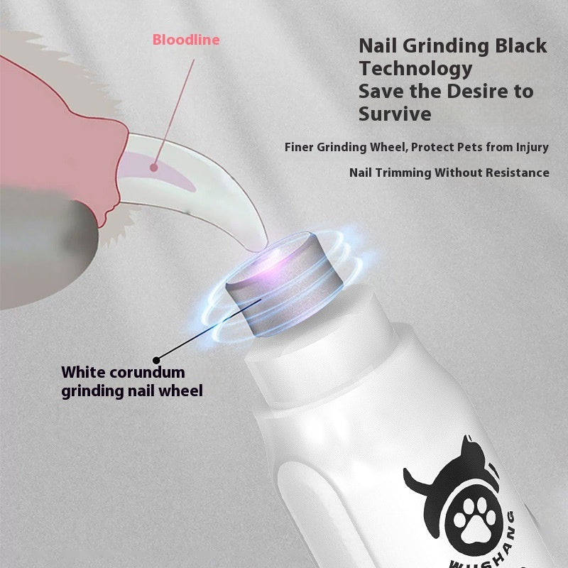 Wushang Pet Nail Piercing Device Electric Beauty Cleaning