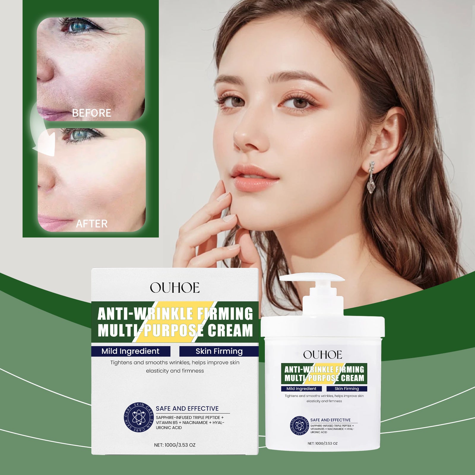 Firming Moisturizing Wrinkle Lift Cream Delicate And Firming
