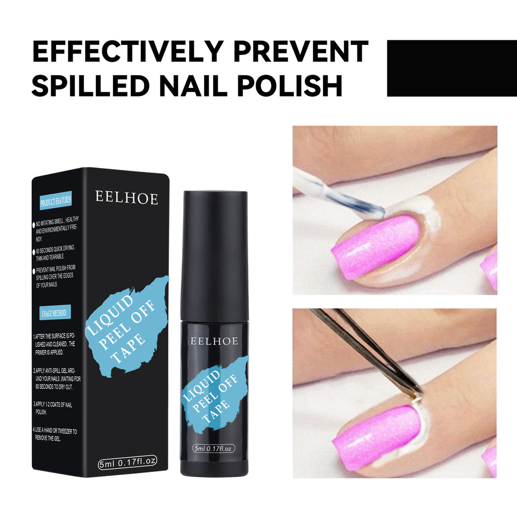 Nail Art Spill-proof Protector Nail Edge Tearable Tool