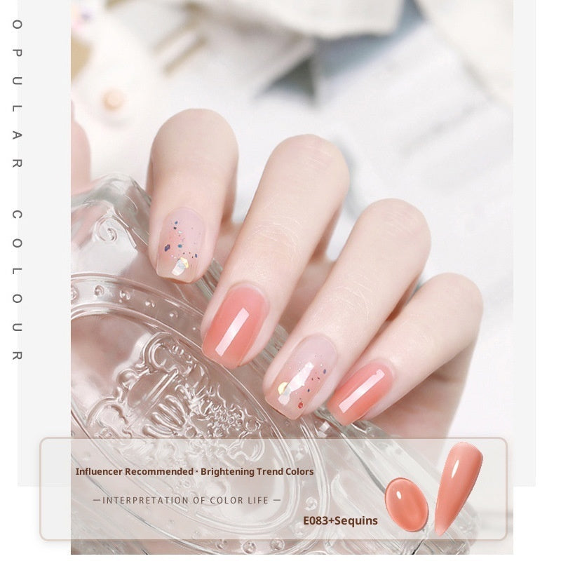 Cute UV Nail Polish Gel Nail-beauty Glue Long-lasting Suit