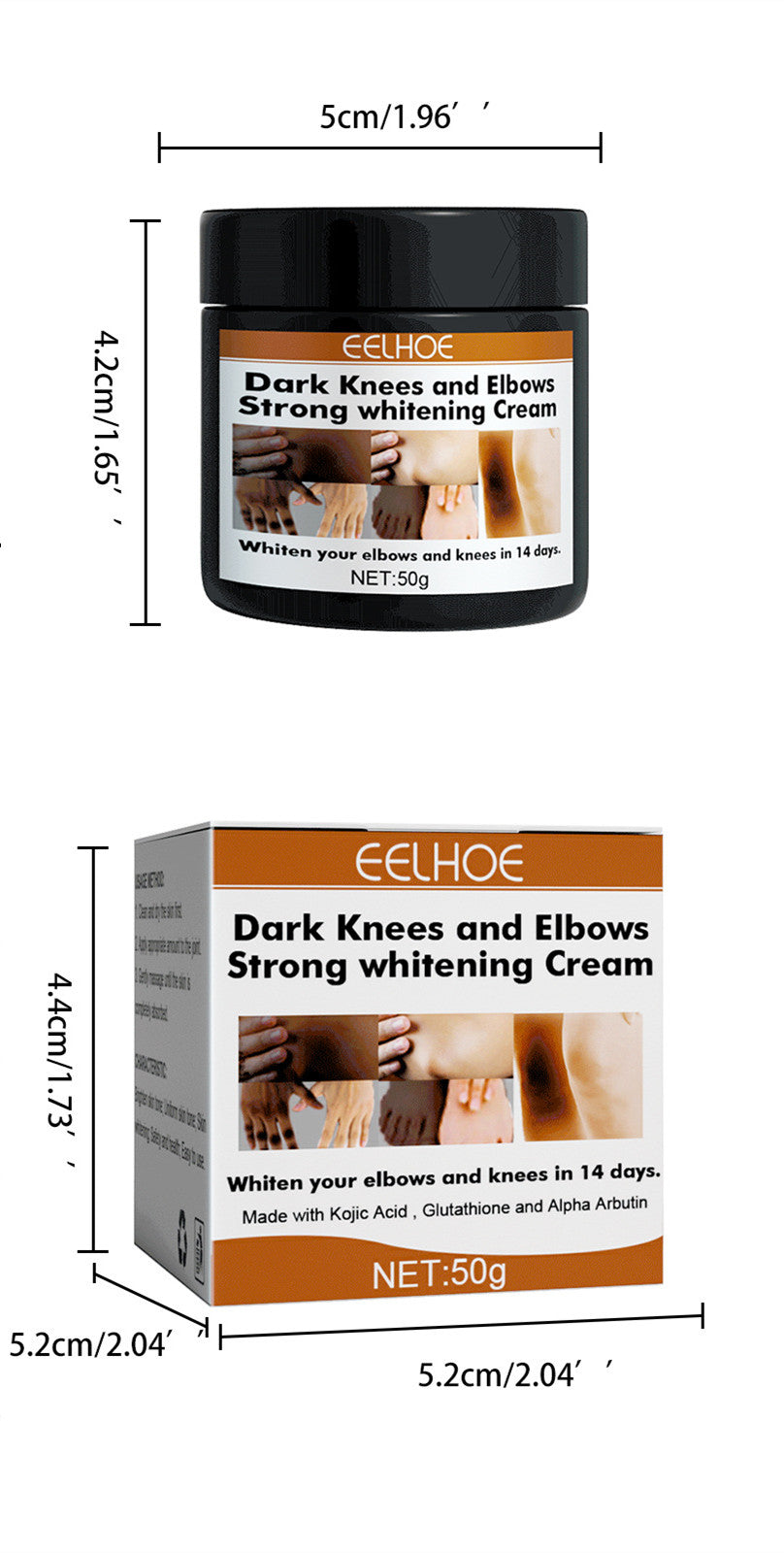 Home Fashion Simple Joint Black Tender White Cream