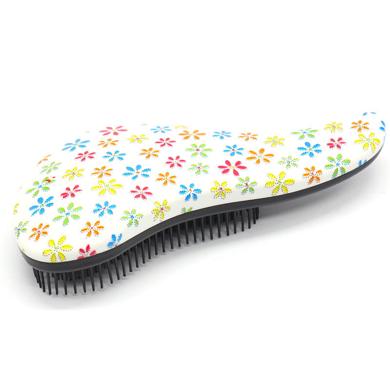 Color Straight Hair Plastic Comb