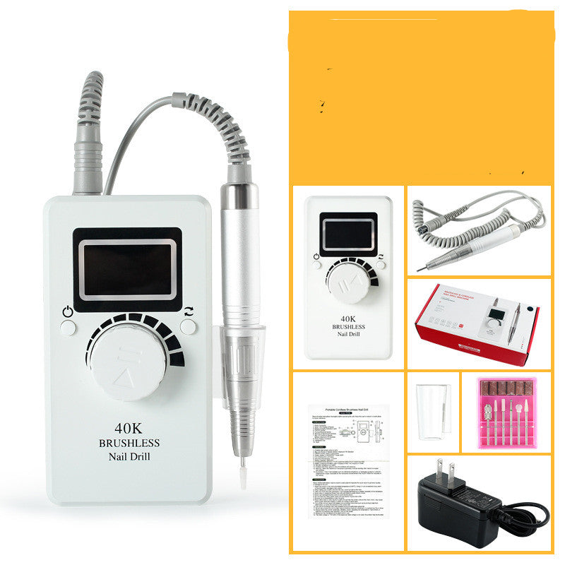 Brushless Nail Drill Electric Brushless Nail Polisher For Nail Removal And Polishing