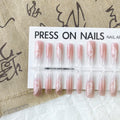 Press On Nails New Chinese Style Butterfly Oval Almond Nail Shaped Piece