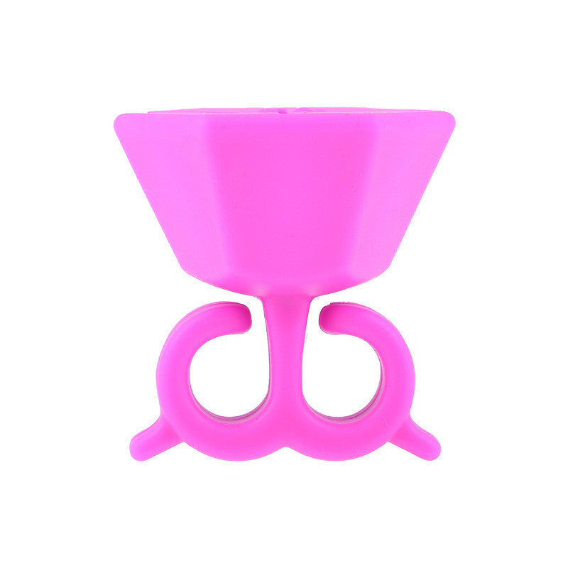 Beauty Tool Wearable Nail Polish Bottle Holder Silicone Mold