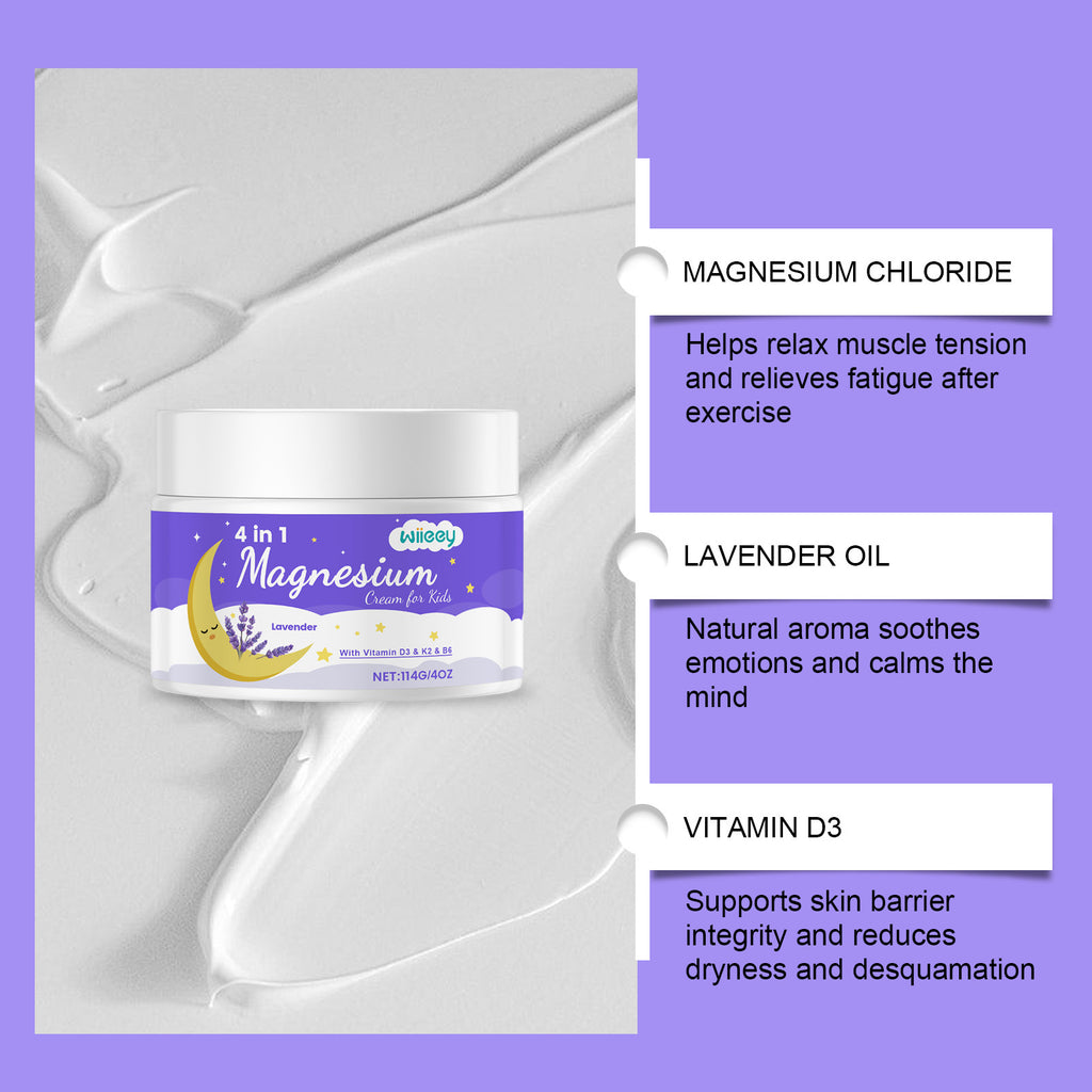 4 In 1 Magnesium Cream For Kids