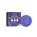 Biotin Purple Shampoo Soap Scalp Cleaning And Repairing Hair