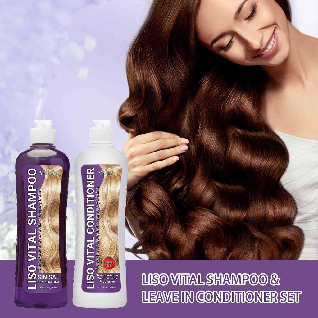 YILEST Purple Onion Smoothing Vitality Shampoo Suit