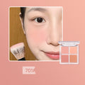 Sweet Things Four-color Vitality Blush Pan Peach Nude Makeup