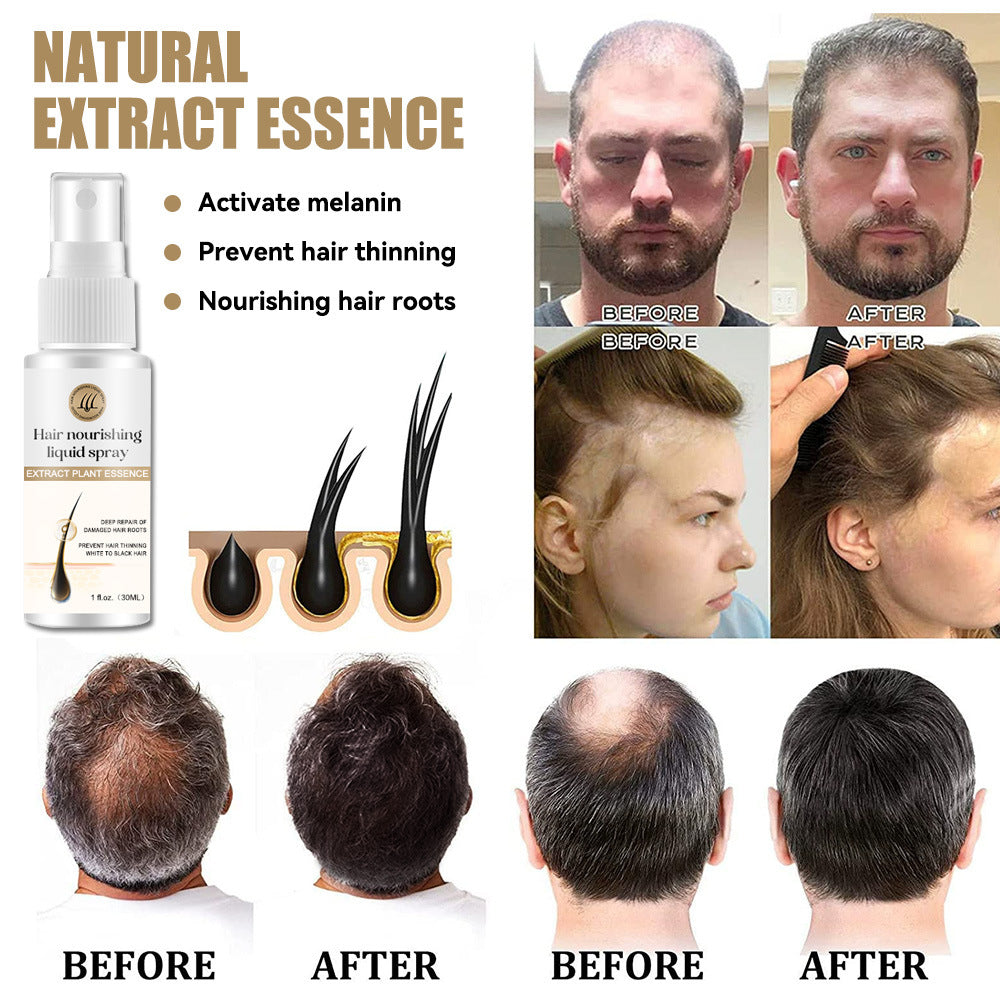Yrfanni Hair Renewal Liquid Spray Nourishing Hair Follicle Care Hair Root Plant Extract