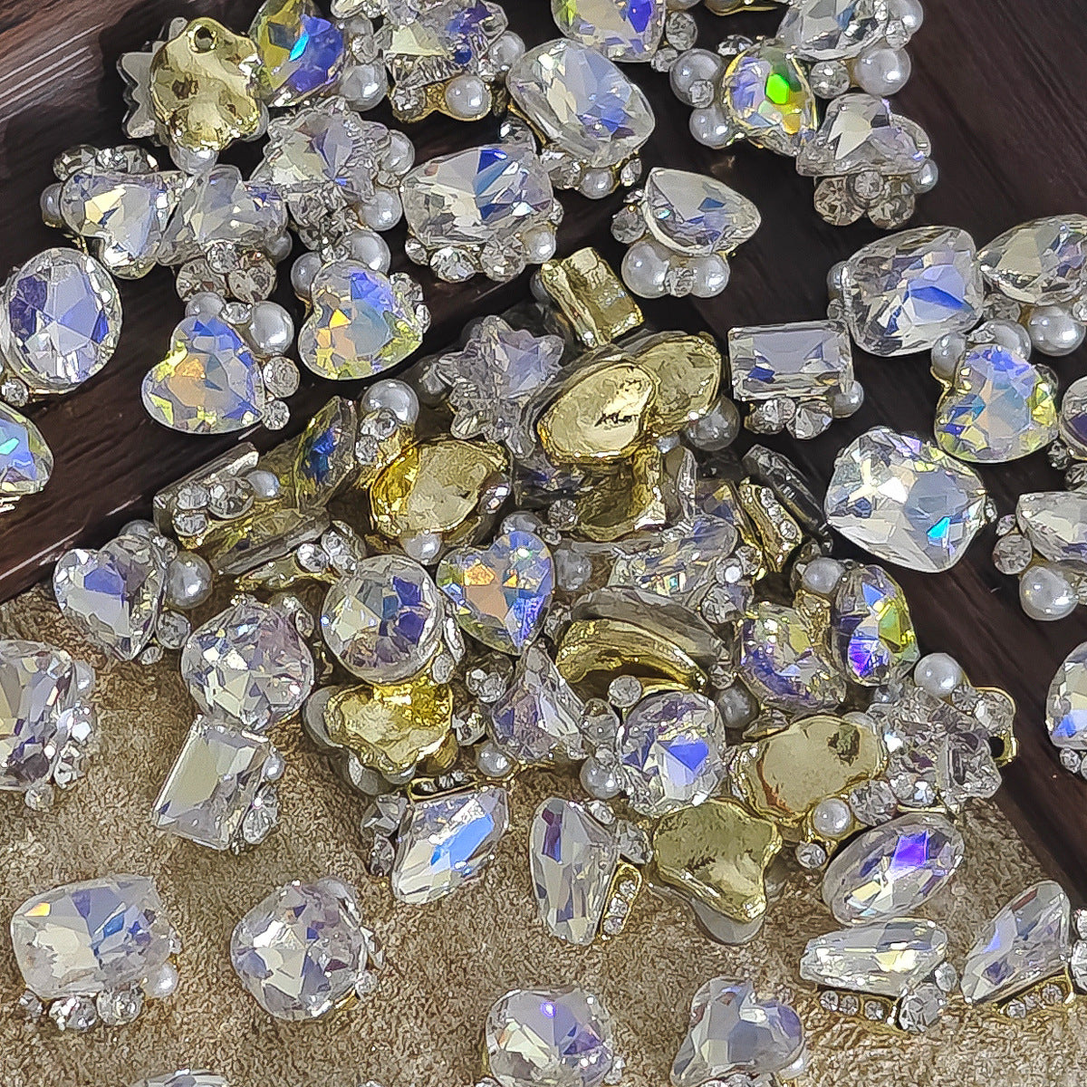 Rock Sugar Nail Crystal Stacked Diamond Accessories