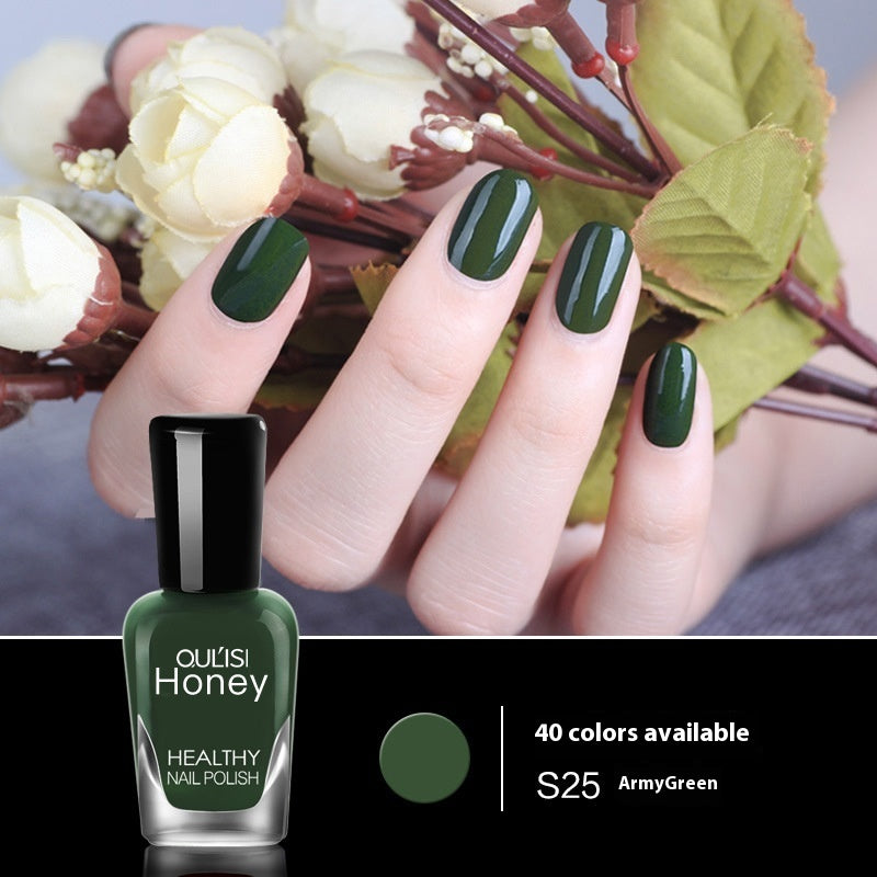 Qulisi Water-based Peelable Tearable Nail Polish 8ml