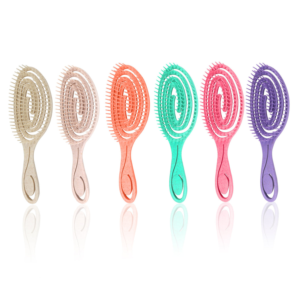 Oval Hollow Mosquito-repellent Incense Styling Hairdressing Comb