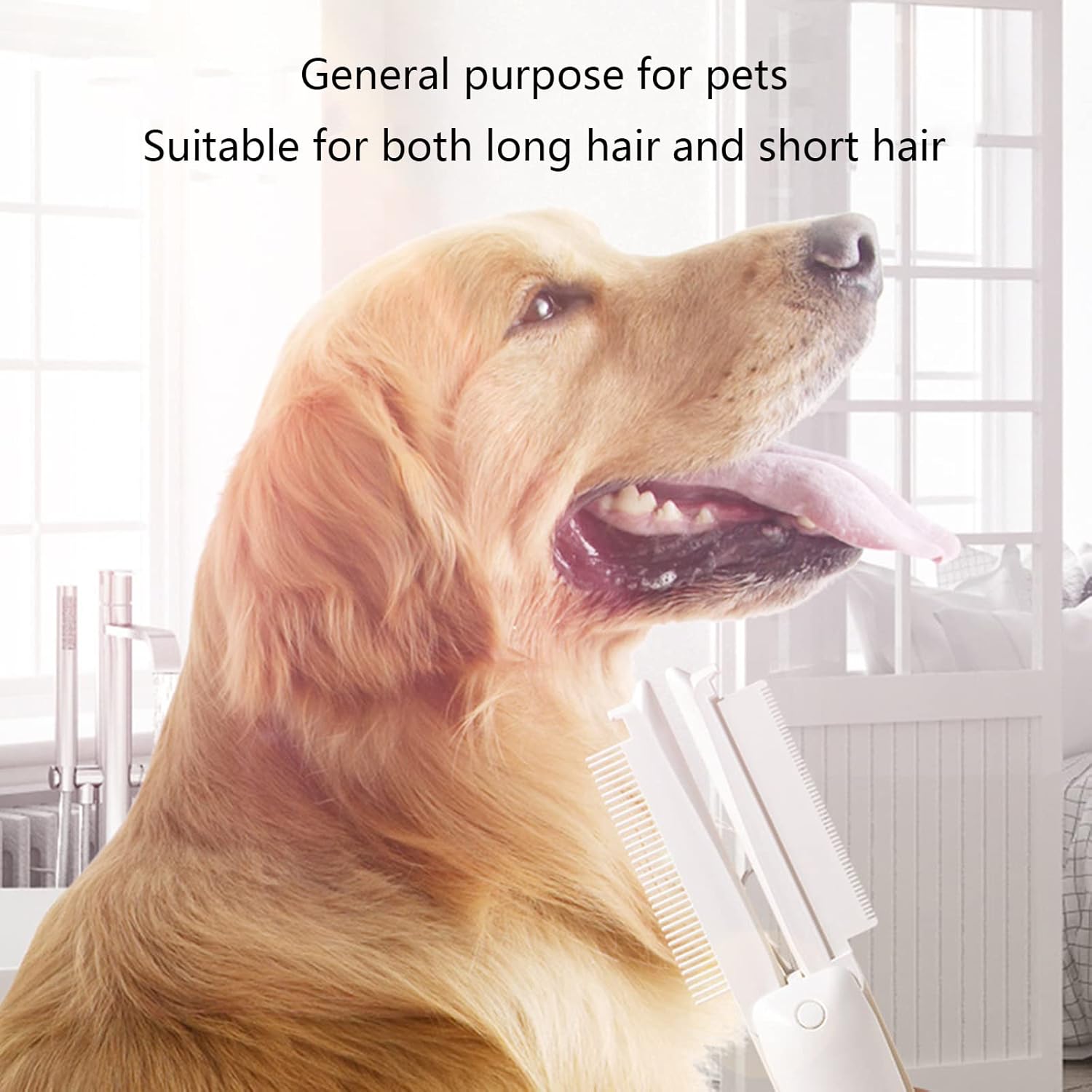 Dog Combs For Cat Comb With Rounded And Smooth Ends Teeth Professional Grooming Tool Lint Brush For Clothes