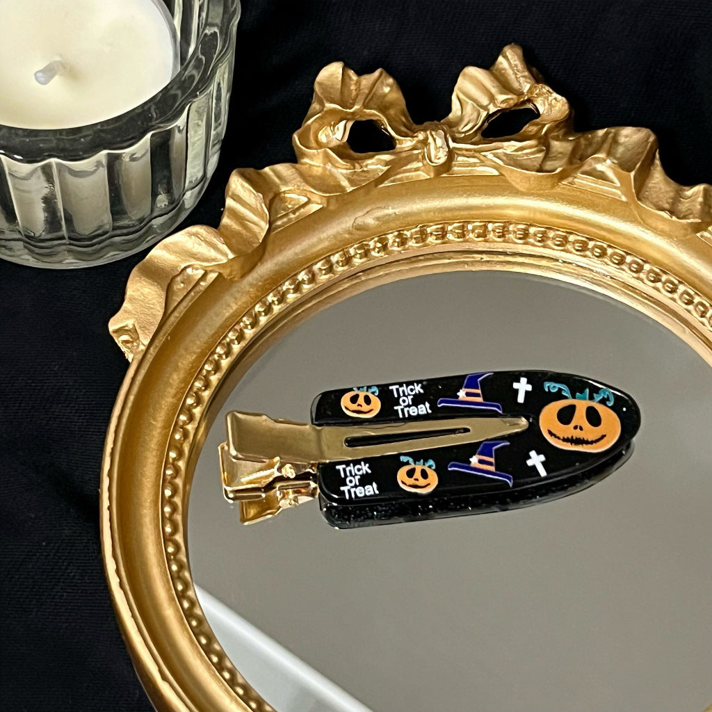 Halloween Party Pumpkin Bat Duckbilled Hair Accessories