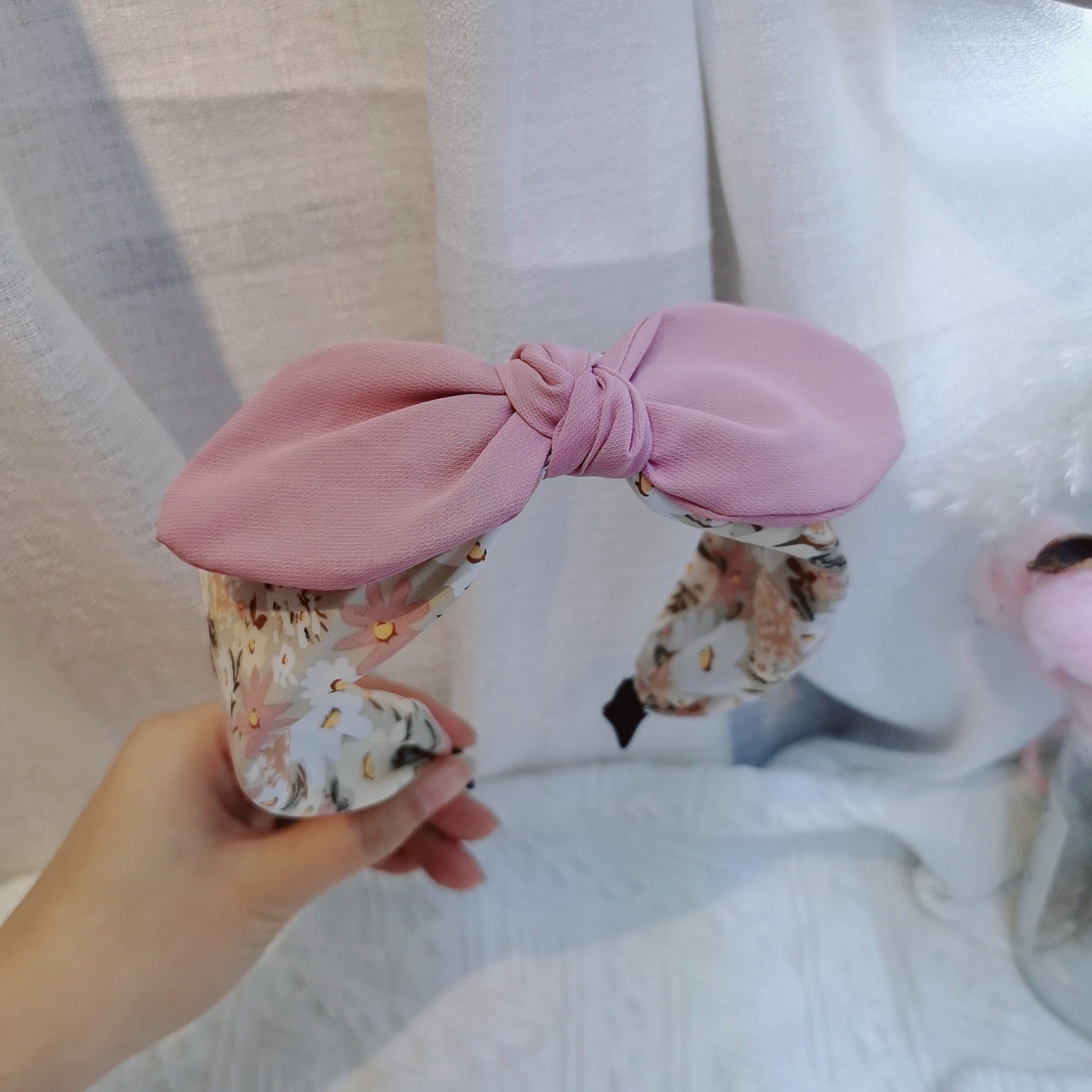 Women's Summer New Sweet Floral Wide-brimmed Headband