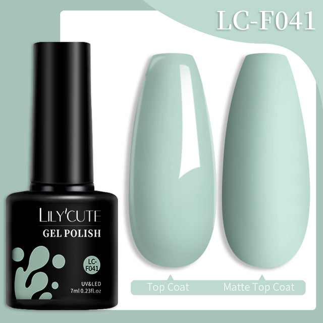 Lilycute Color Changing Thermal Gel Nail Polish Winter Purpl