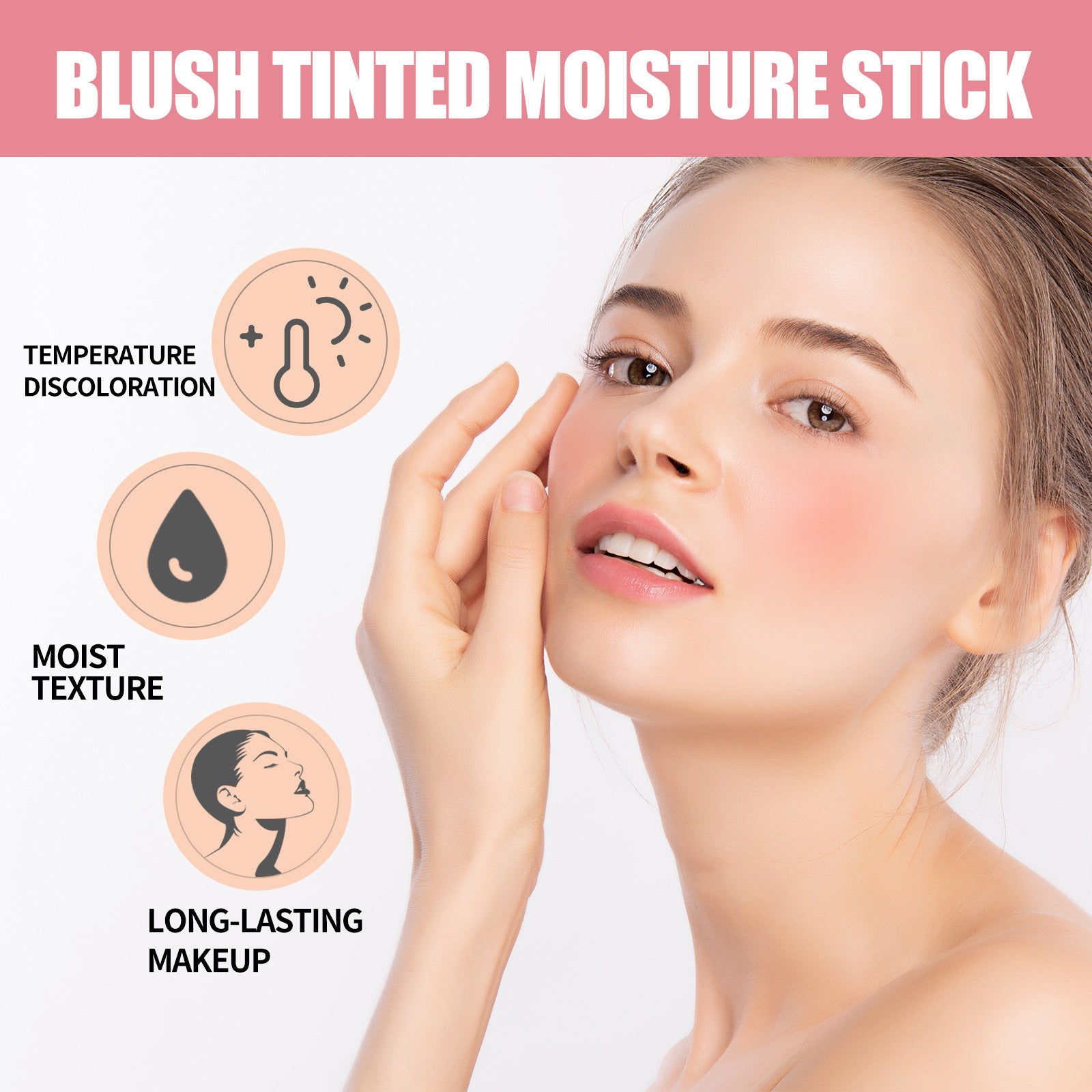 Eelhoe Brightening Base Three-dimensional Repair Blush Stick