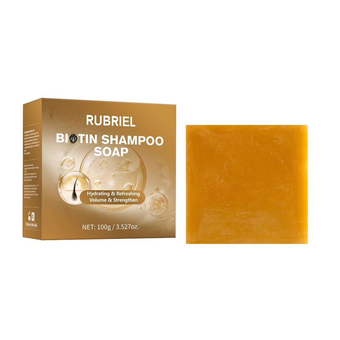 Rubriel Biotin Shampoo Soap
