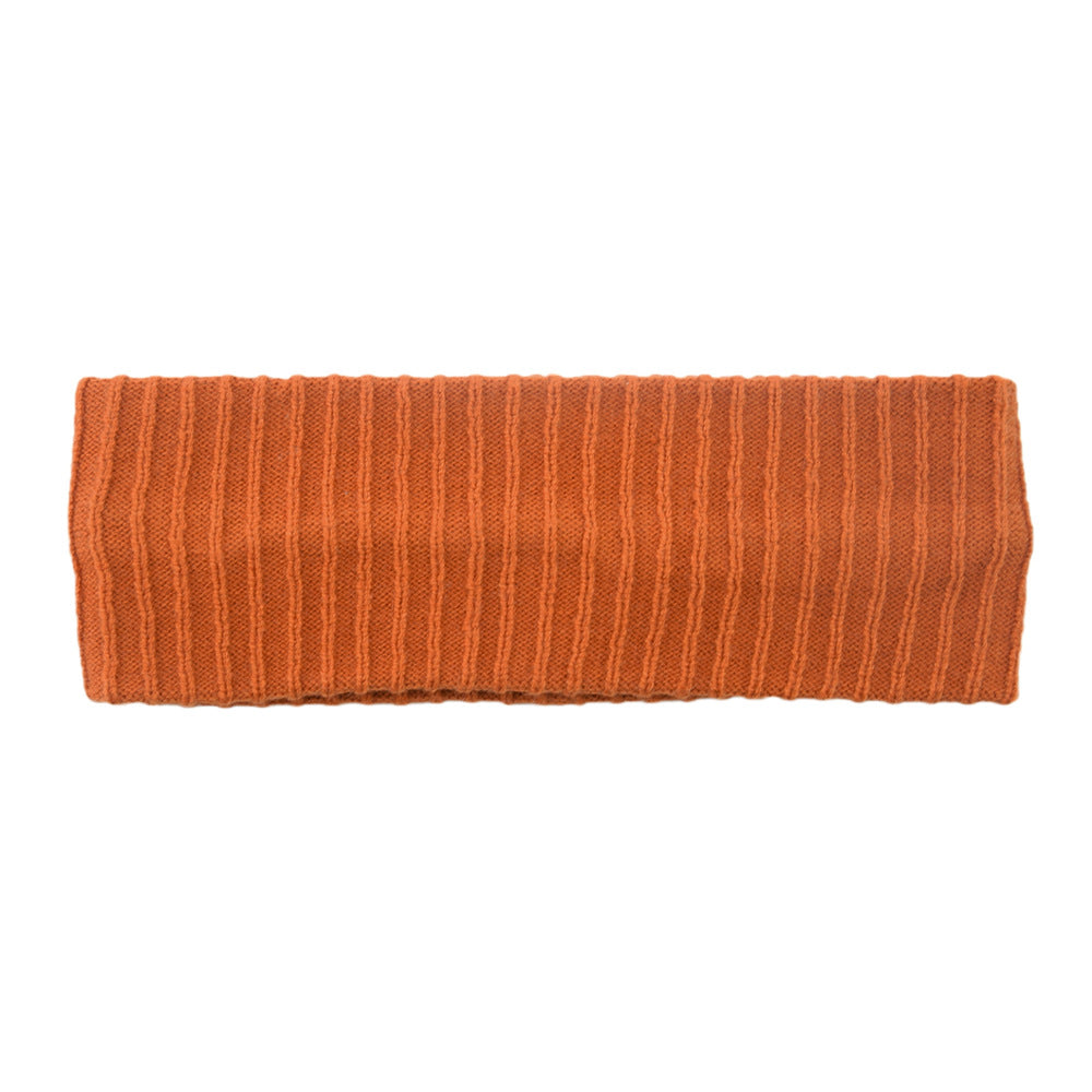 Elastic Vertical Knitting Wool Headband