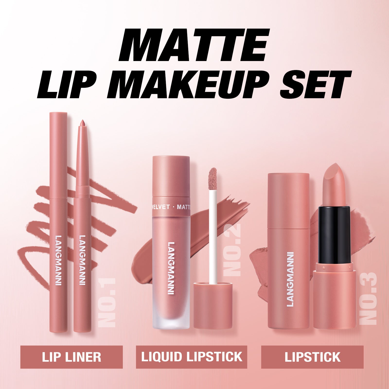 Six-color Lip Suit Liquid