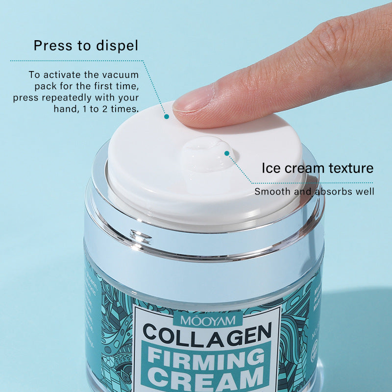 Anti-Wrinkle Face Cream Containing Hyaluronic Acid Hydrating High Moisturizing Fade French