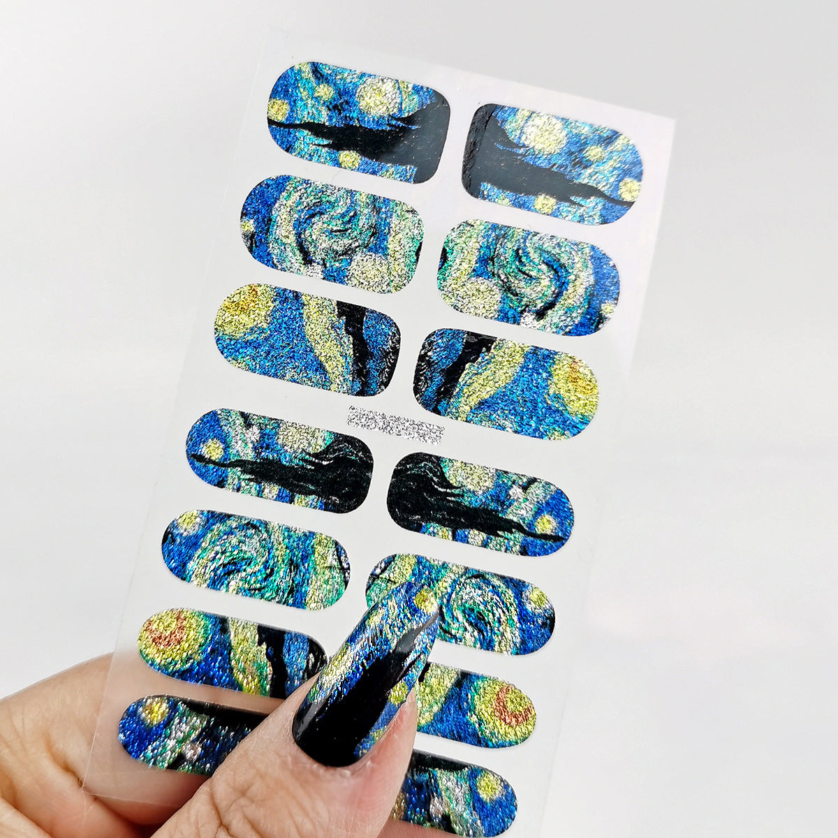 Van Gogh's Starry Sky Nail Stickers