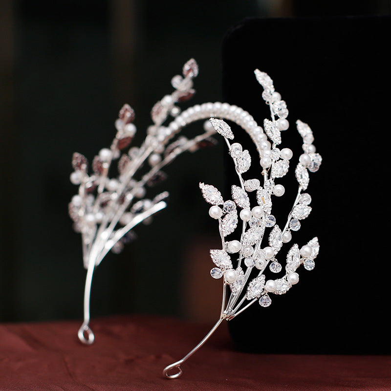 Bride Wedding Simple Headwear Headband Crown Accessories