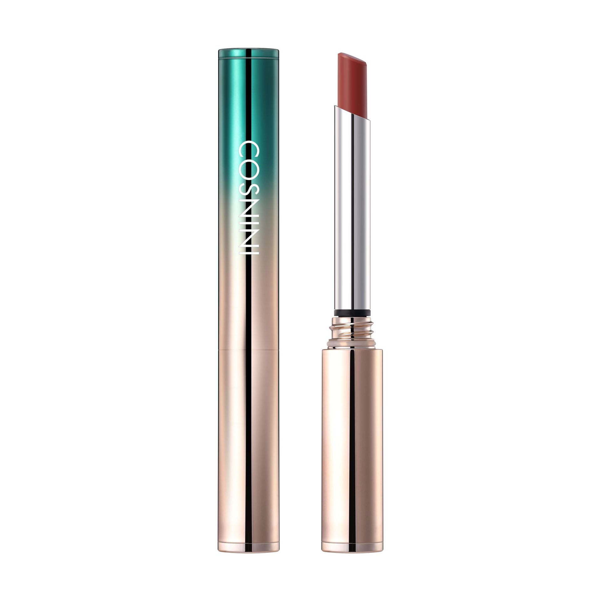 Waterproof Thin Tube Long-lasting Lock Color No Stain On Cup Lipstick