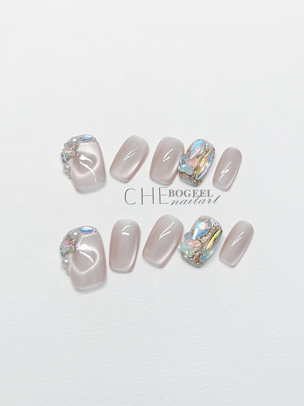 Chenailart Bogeel High-grade Finished Product Fake Nails