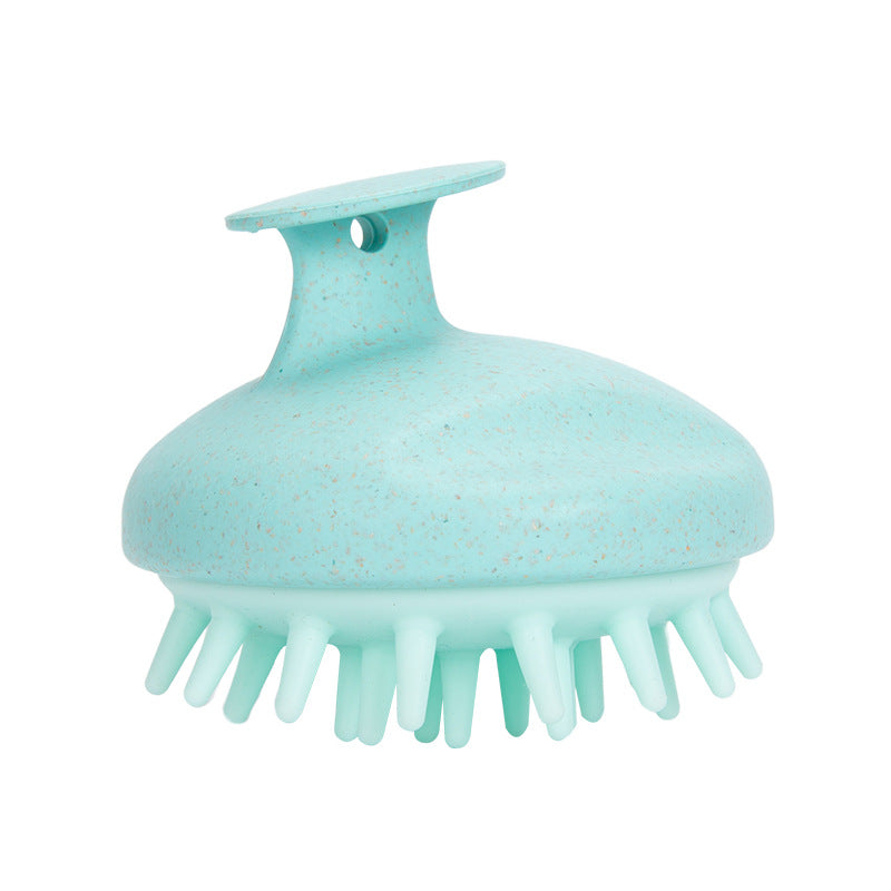 Wheat Straw Shampoo Brush Silicone