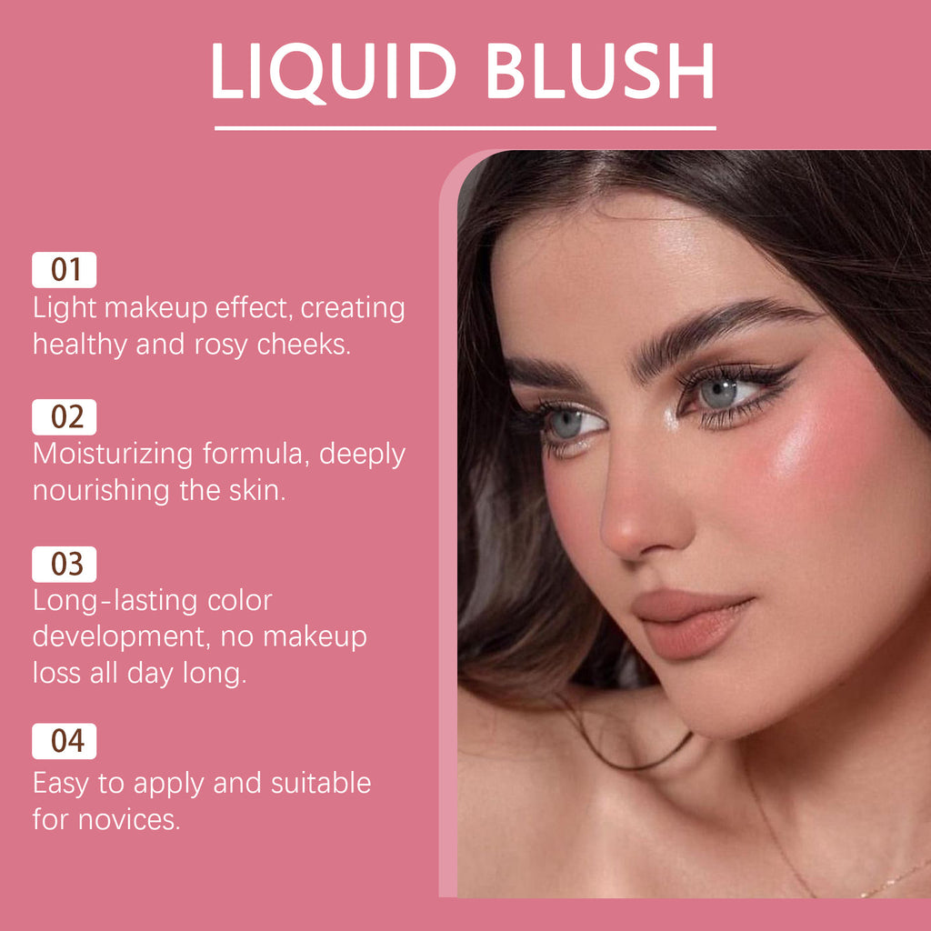 Ouhoe Blush Care Solution Facial Natural Rosy Color Rendering