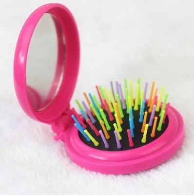 Mirror And Comb In One Carry Small Mirror And Comb With Mirror In One Set