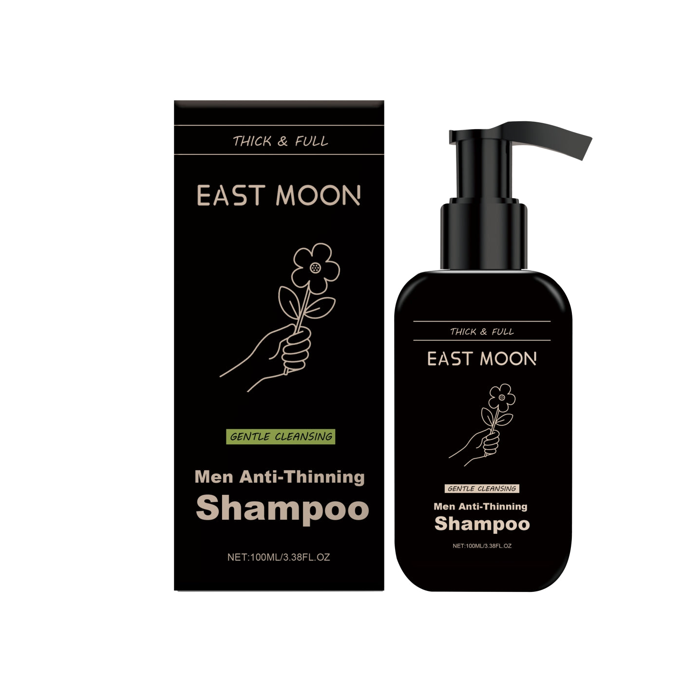 East Moon Men's Thick And Rich Shampoo
