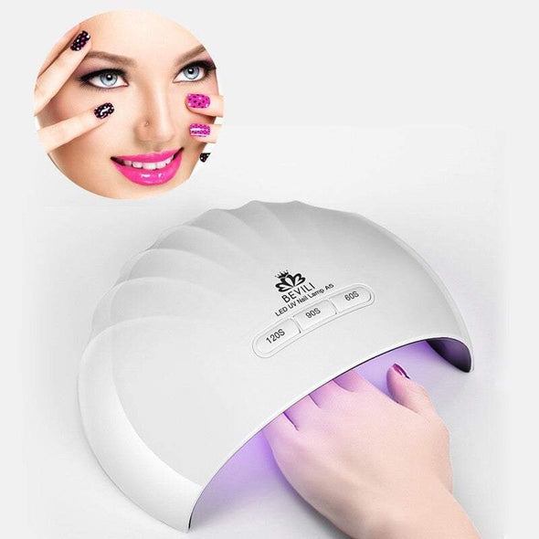 Bevili Small Portable Quick-drying Nail Polish Glue Toaster Lamp Dryer