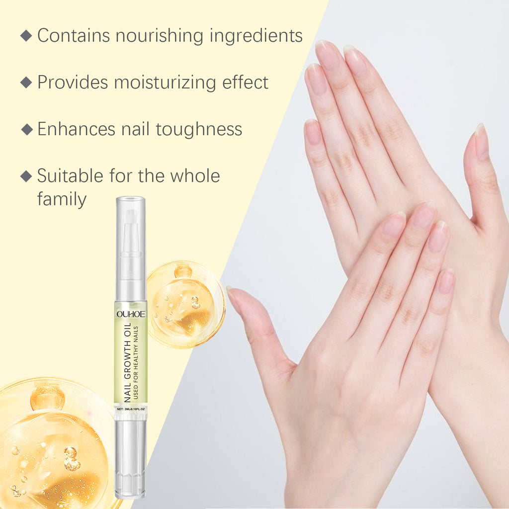 Ouhoe Daily Maintenance Soft Nail Endogenous Nail Cleaning Nail Moisturizing And Nourishing Repair Essence